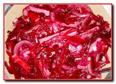 Свекла тушенная с овощами